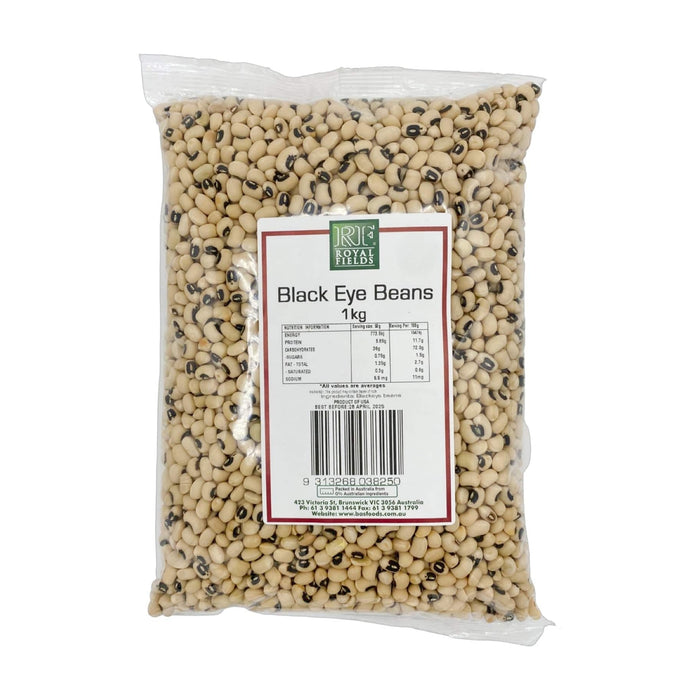 Royal Fields Black Eye Beans 1kg