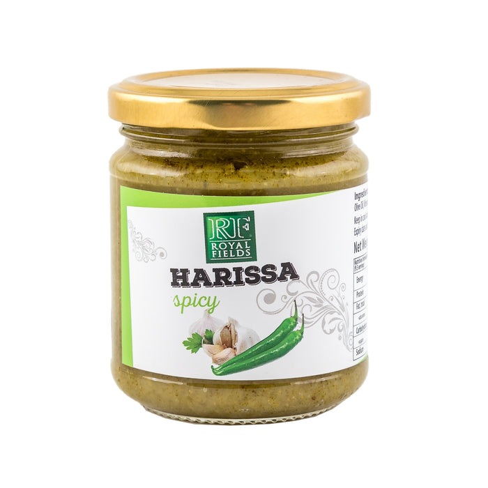 Royal Fields Harissa Paste Spicy With Jalapeno & Garlic 190g