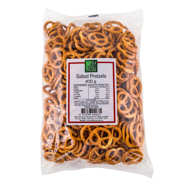 Royal Fields Salted Pretzels 400g