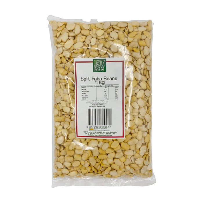 Royal Fields Faba Beans Split 1kg