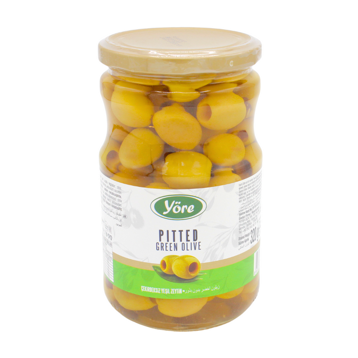 Yore Green Pitted Olives 690g