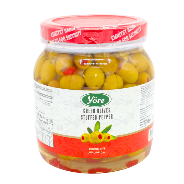 Yore Green Stuffed Olives 966g