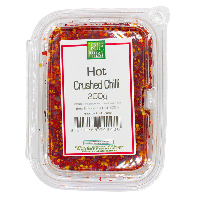 Royal Fields Turkish Crushed Chilli Hot 200g