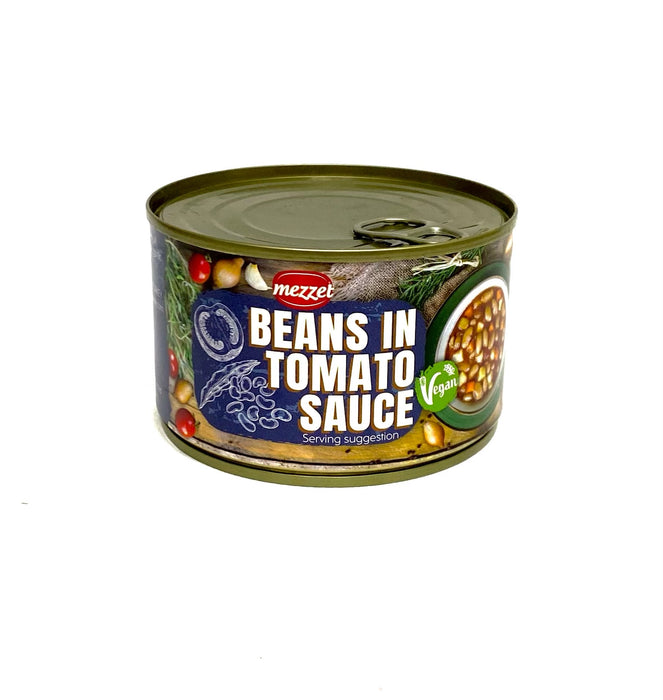 Mezzet In Beans In Tomato Sauce 400g (24)